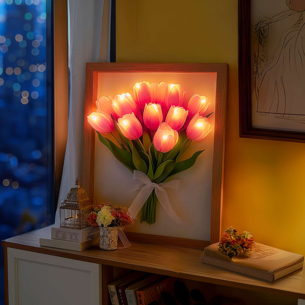 Twinkling Tulip Frame