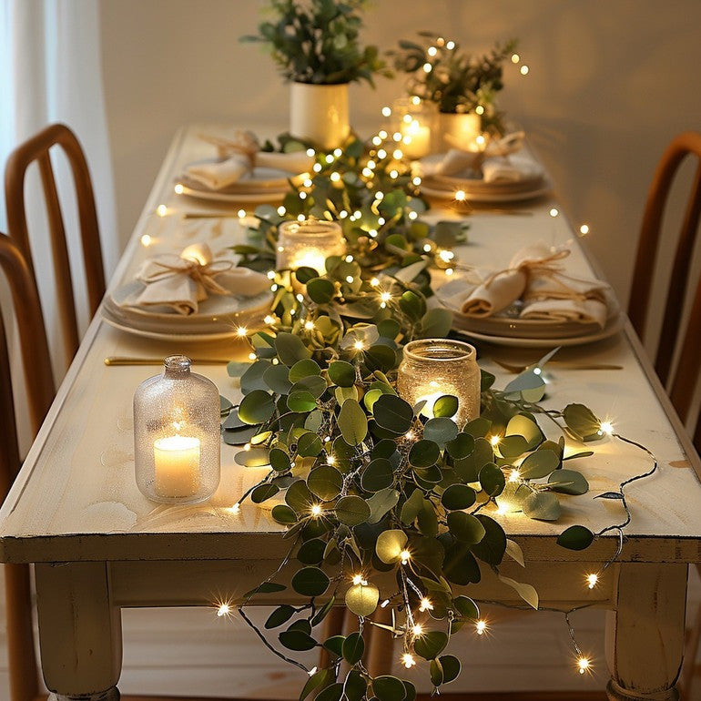 Fairy Light Olive Branch