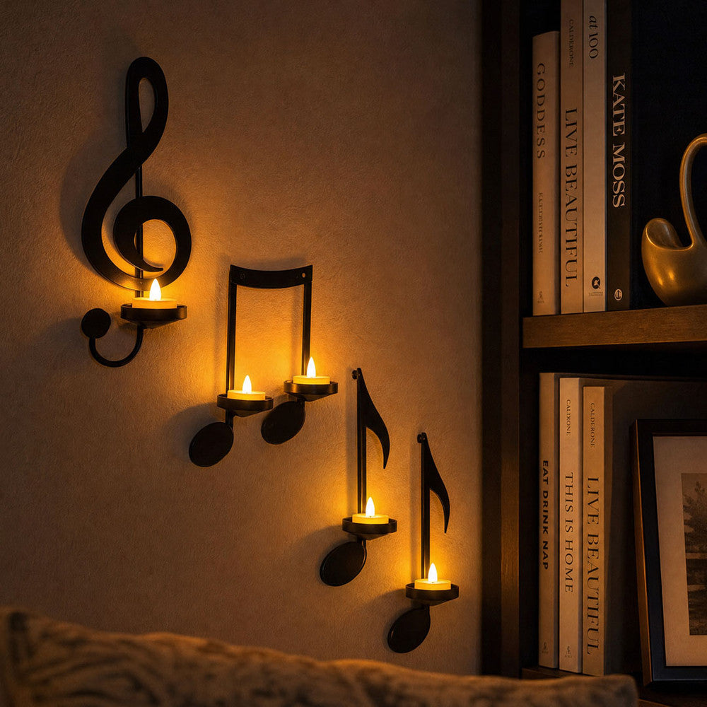 Melodic Midnight Candles