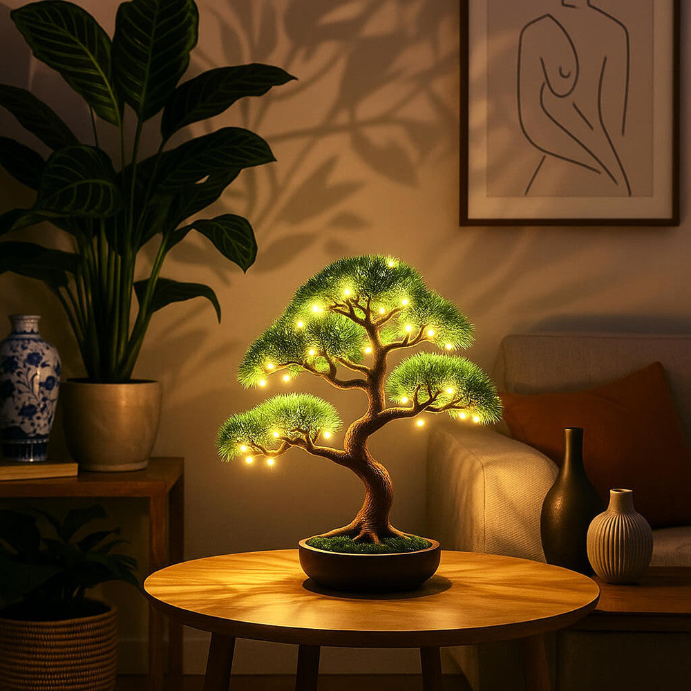 Blissful Bonsai Lamp