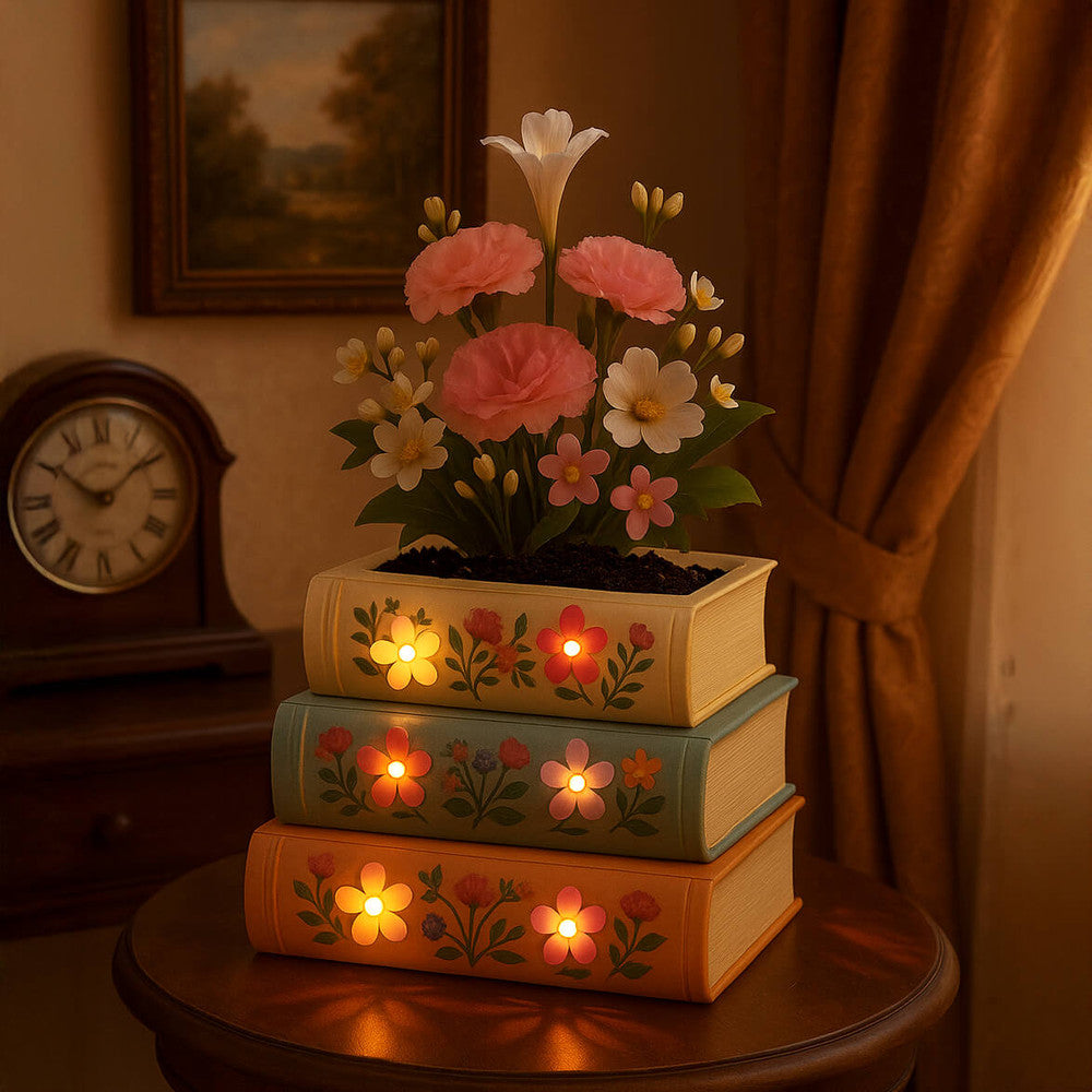 Blooming Books Plant Pot