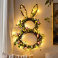 Blooming Bunny Wreath