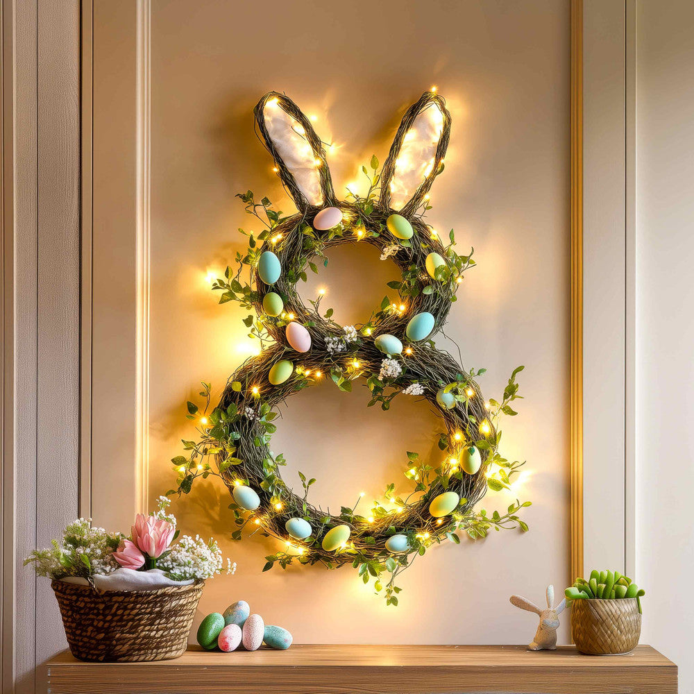 Bunny Blossom Wreath