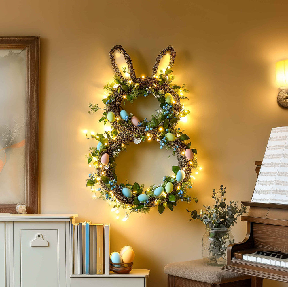 Bunny Blossom Wreath