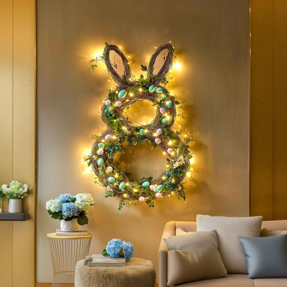 Bunny Blossom Wreath