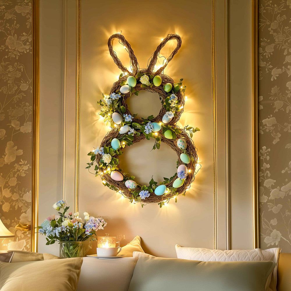 Bunny Blossom Wreath