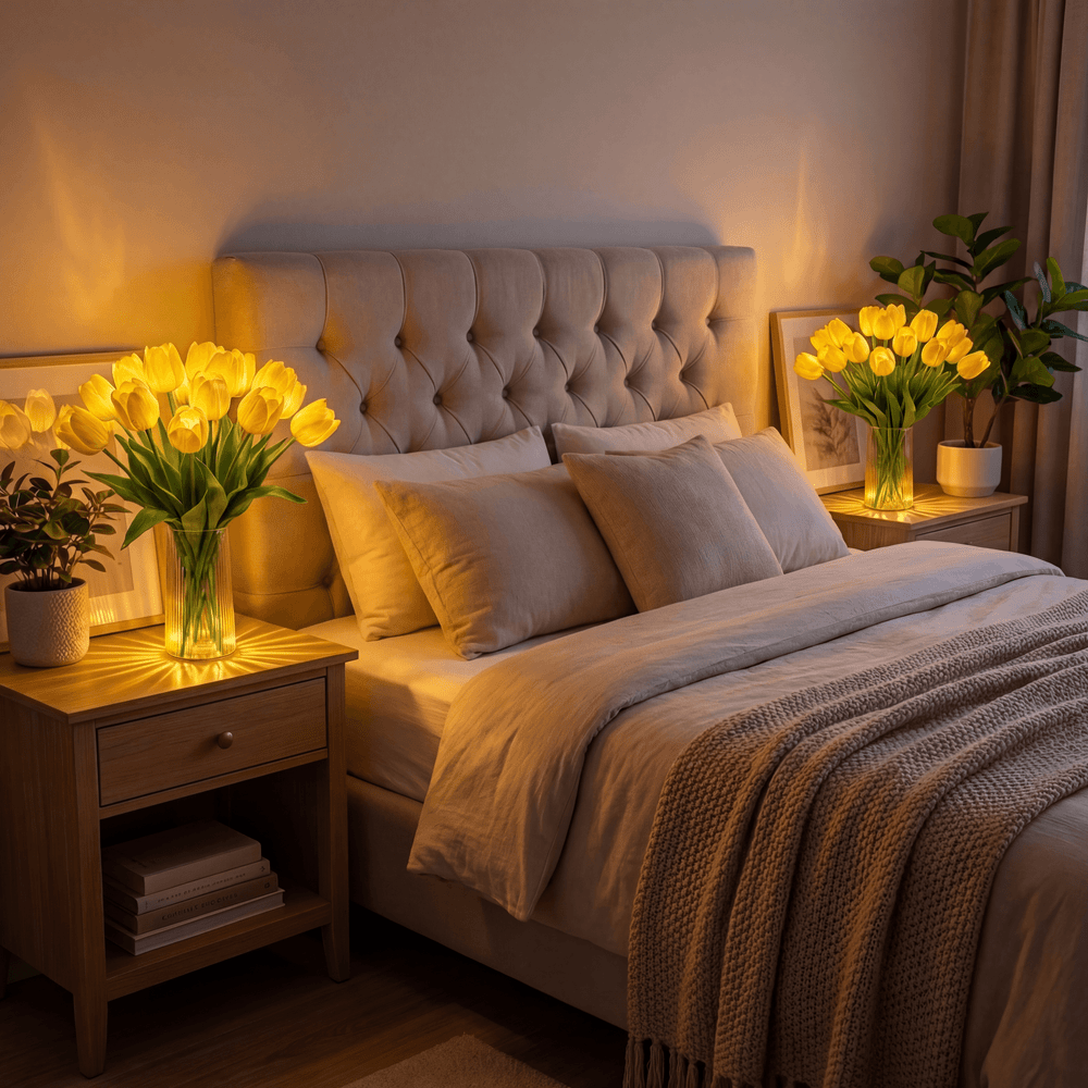 Radiant Romantic Tulip Light