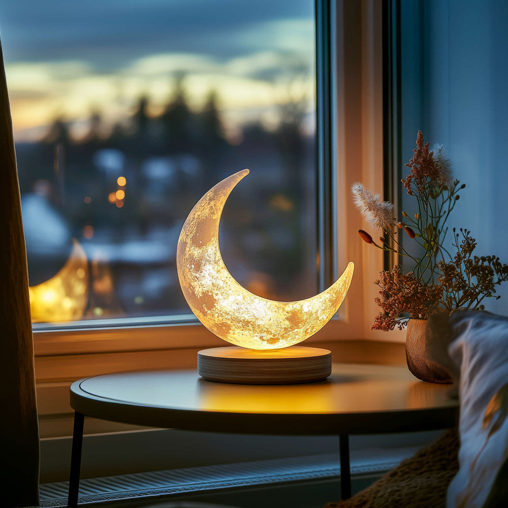 Celestial Crescent Moon