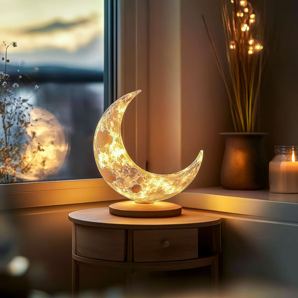 Celestial Crescent Moon
