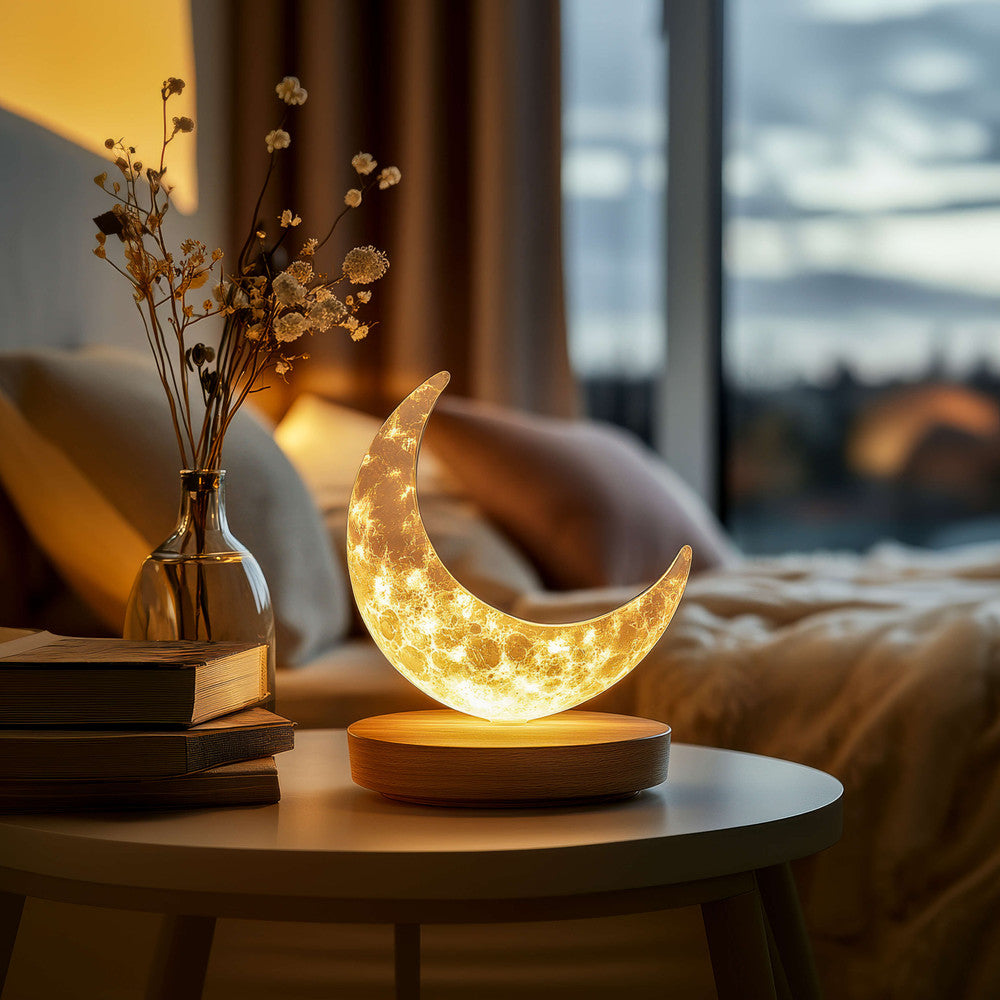 Celestial Crescent Moon