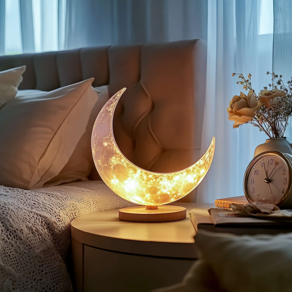 Celestial Crescent Moon