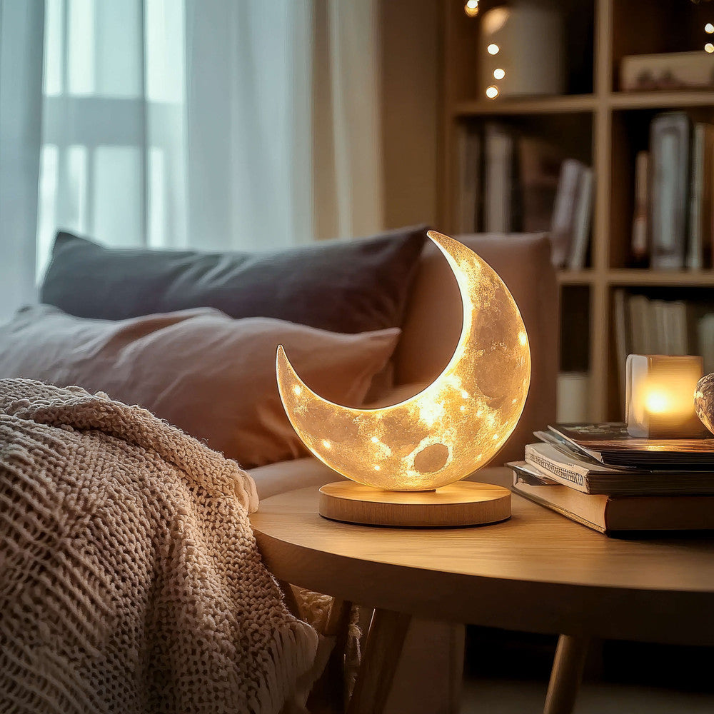 Celestial Crescent Moon