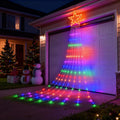 Cascading Christmas Tree Lights