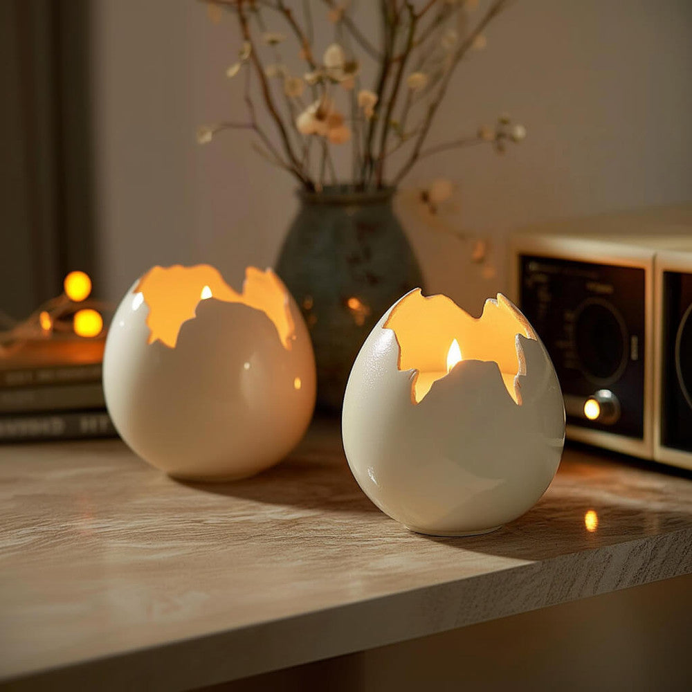Enchanted Egg Candle Holder