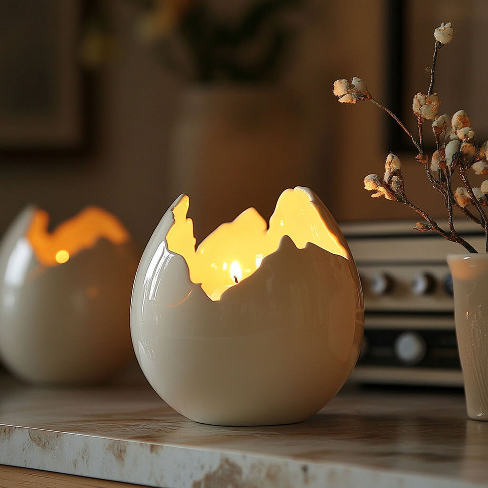 Enchanted Egg Candle Holder