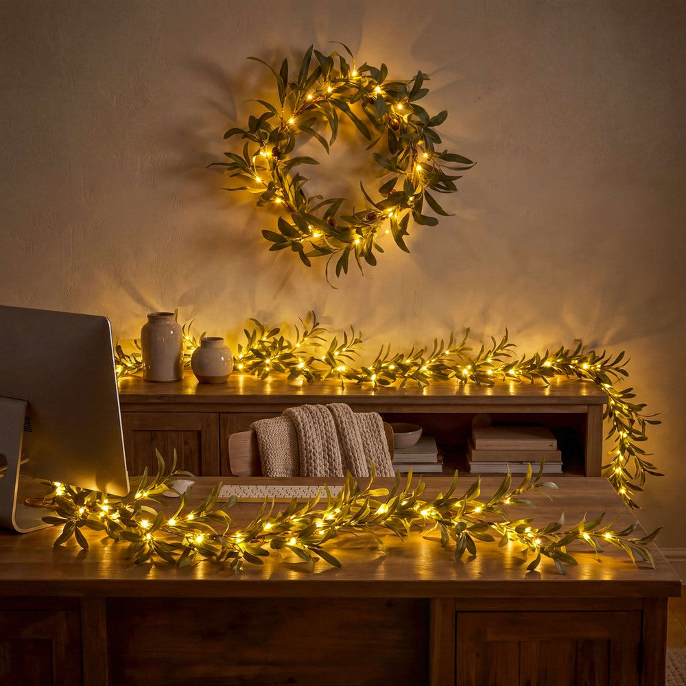 Enchanted Olive Wreath