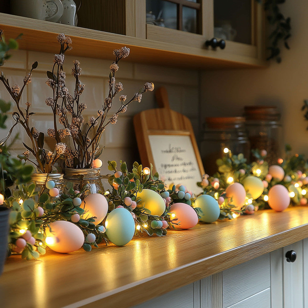 Ethereal Easter Garland