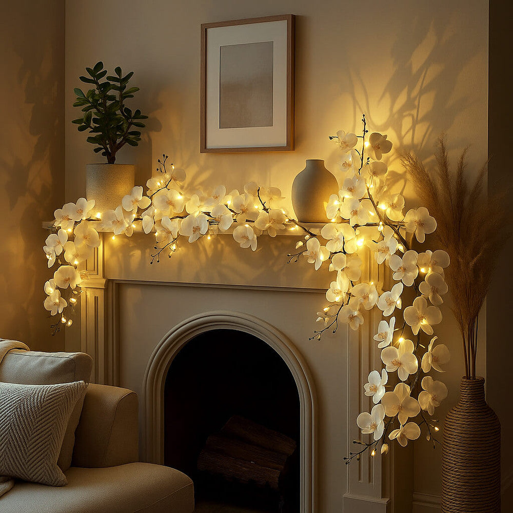 Ethereal Orchid Garland
