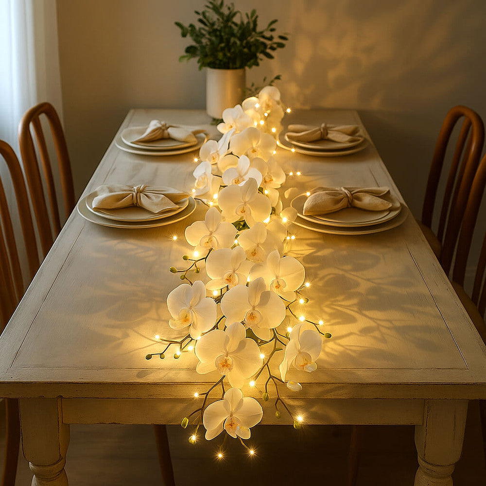 Ethereal Orchid Garland