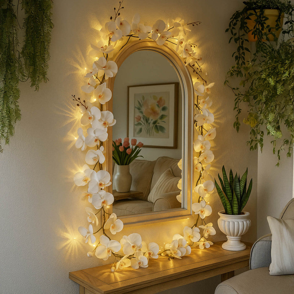 Ethereal Orchid Garland