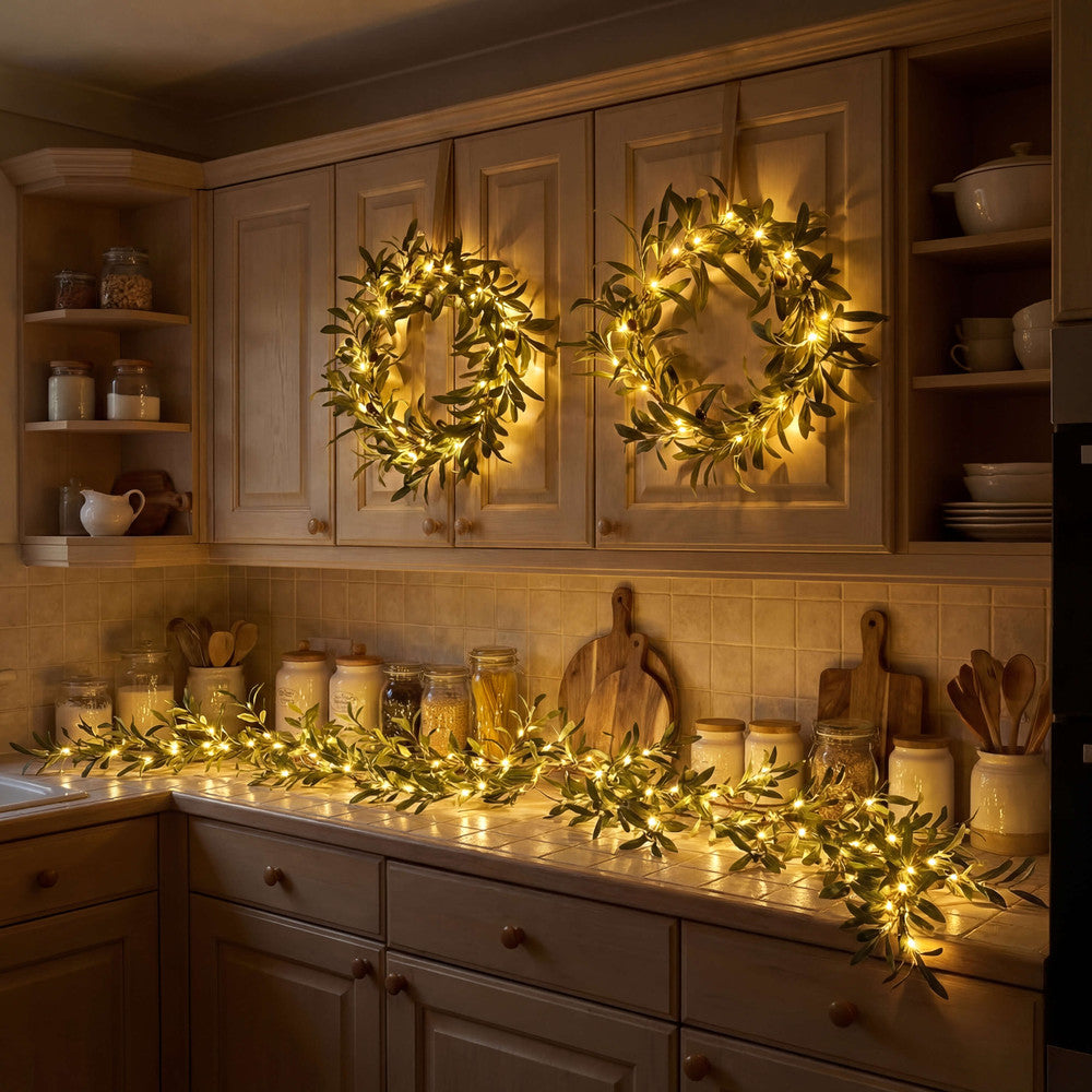 Enchanted Olive Wreath
