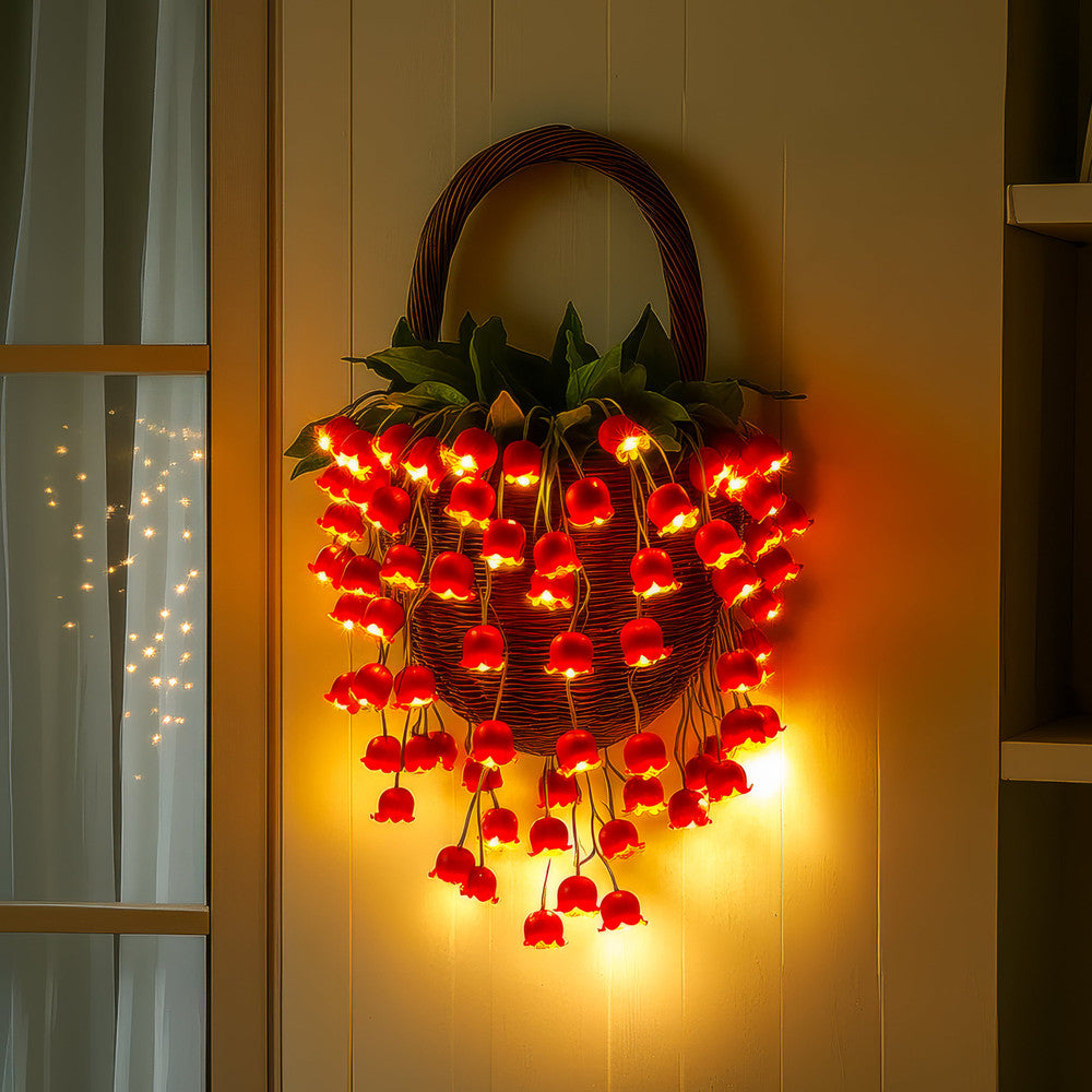 Floral Flame Basket - M