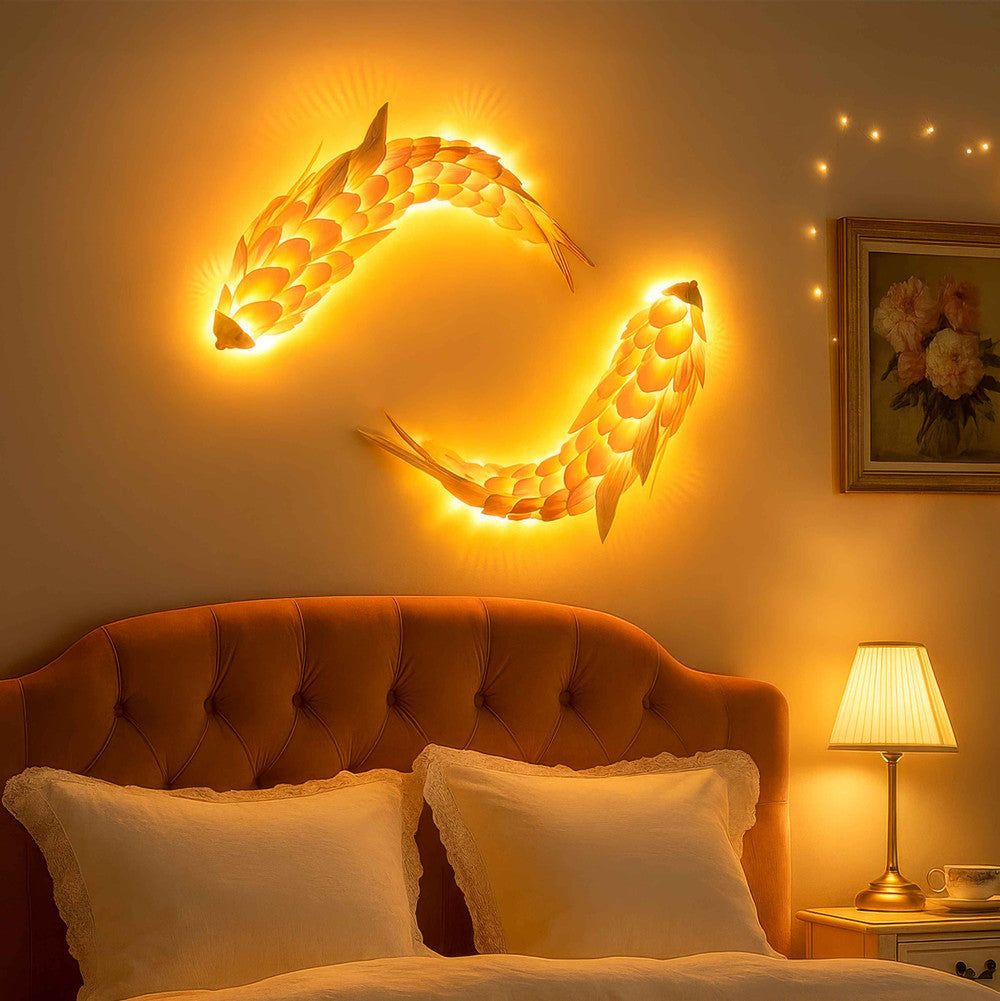 Floating Flame Fish