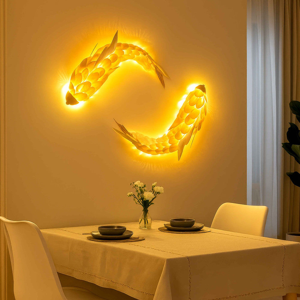 Floating Flame Fish