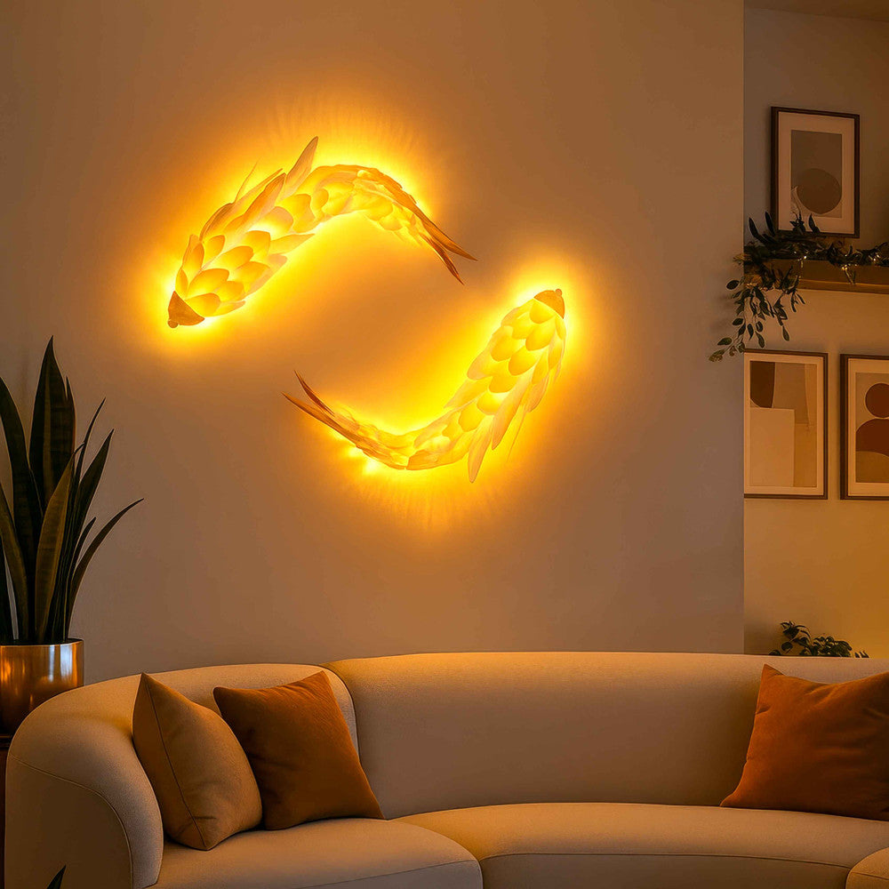 Floating Flame Fish