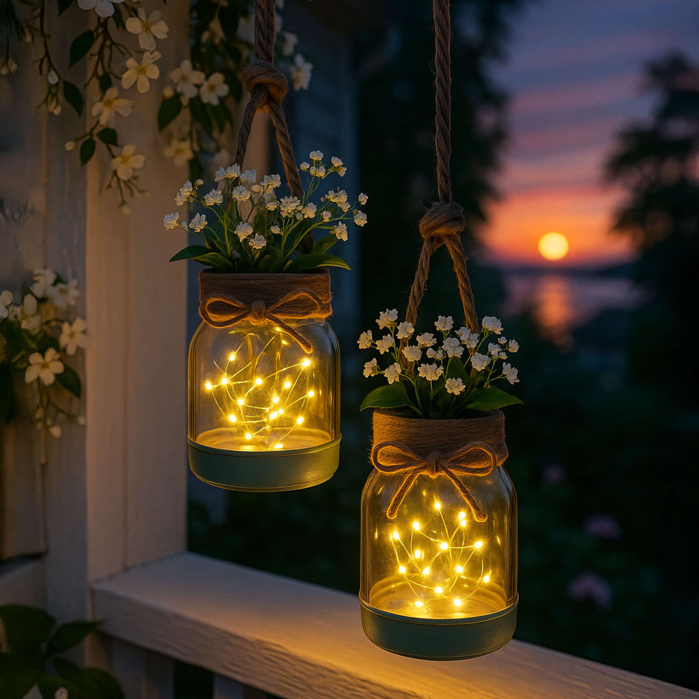 Fairy Flower Jar