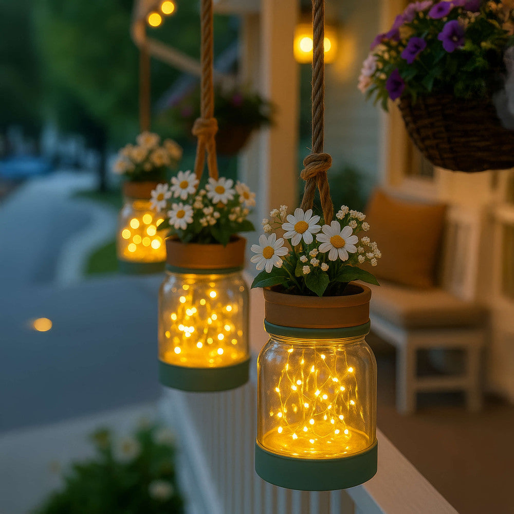 Fairy Flower Jar
