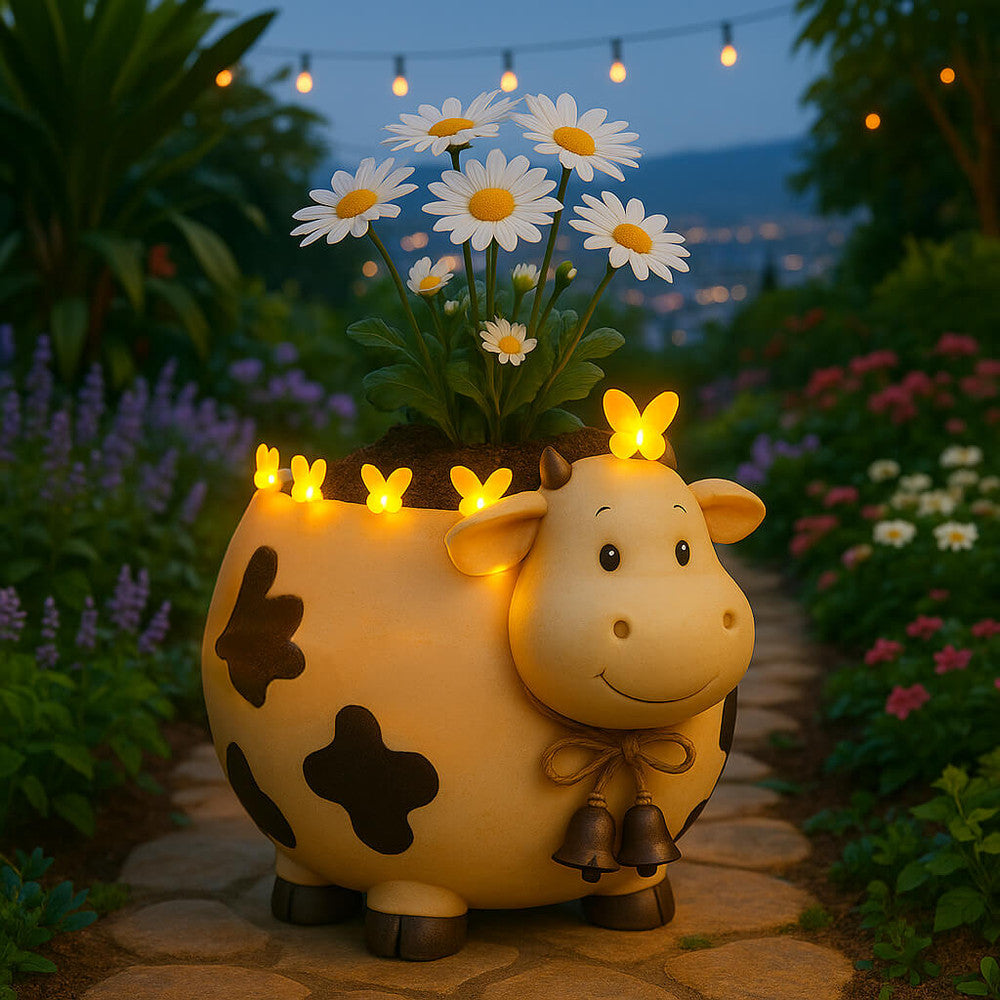 Fluttering Field Plant Pot