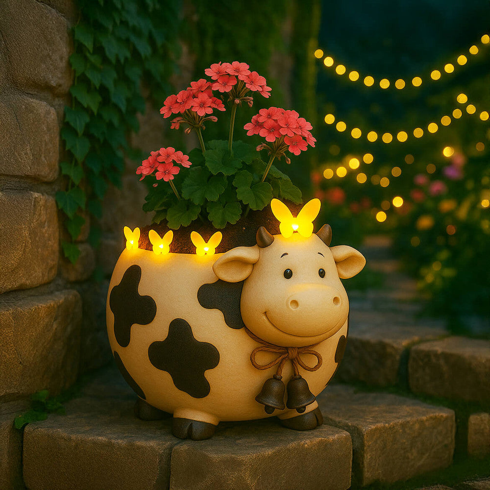 Fluttering Field Plant Pot