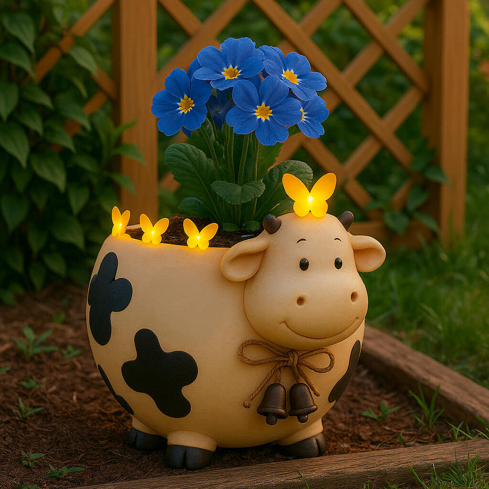 Fluttering Field Plant Pot