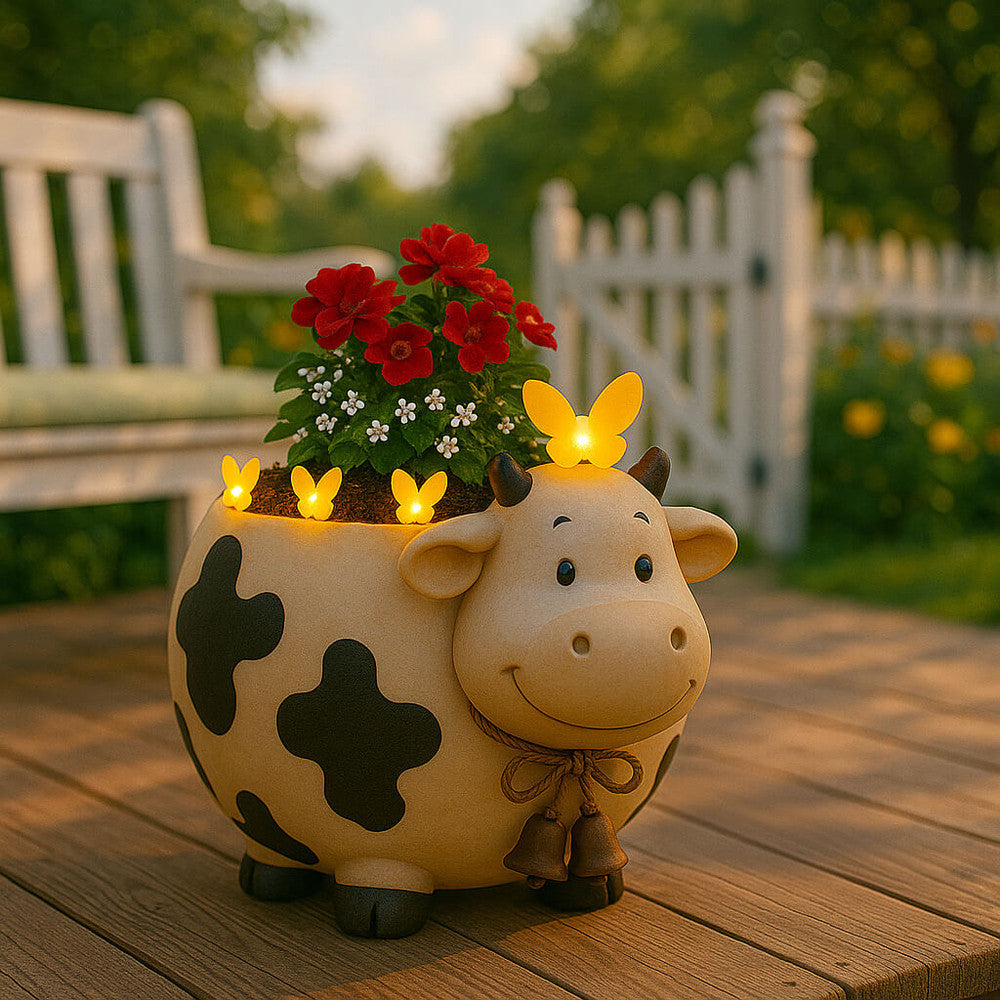 Fluttering Field Plant Pot