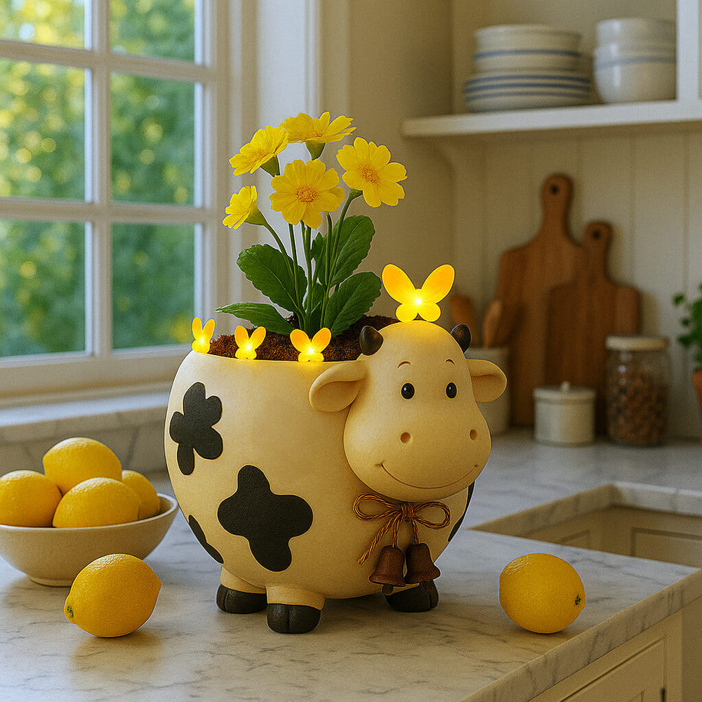 Fluttering Field Plant Pot