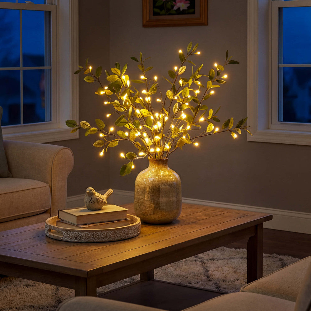 Fairy Light Olive Branch