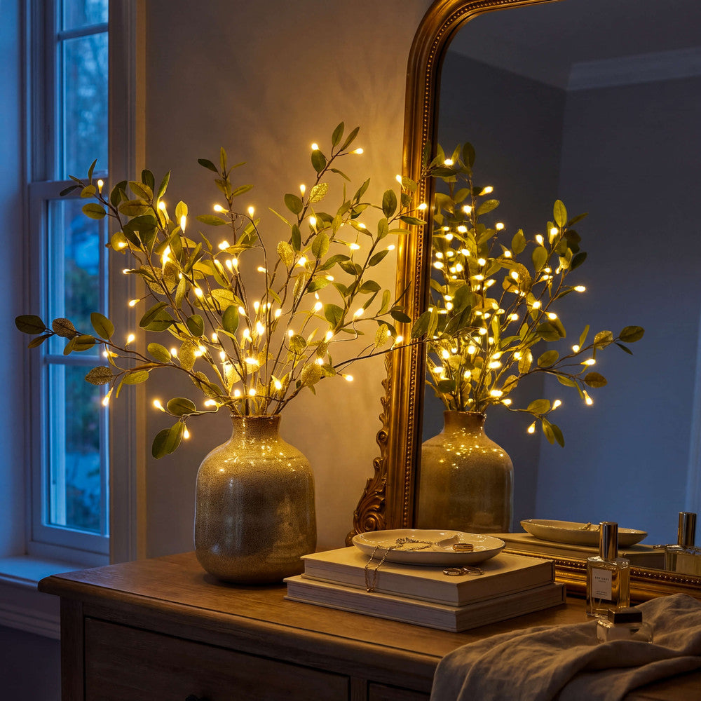 Fairy Light Olive Branch