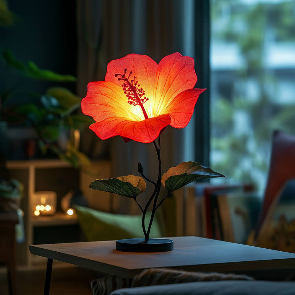 Hibiscus Bloom Lamp