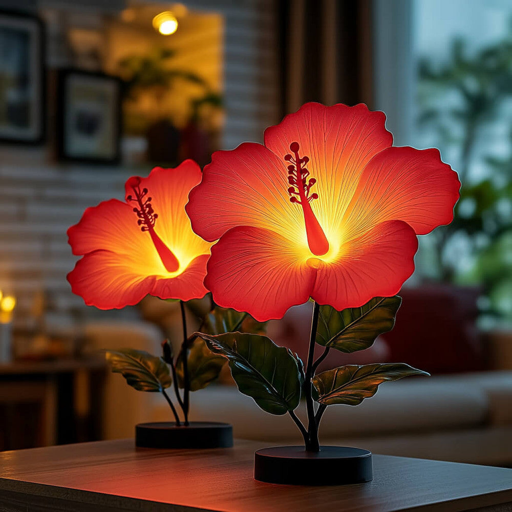 Hibiscus Bloom Lamp