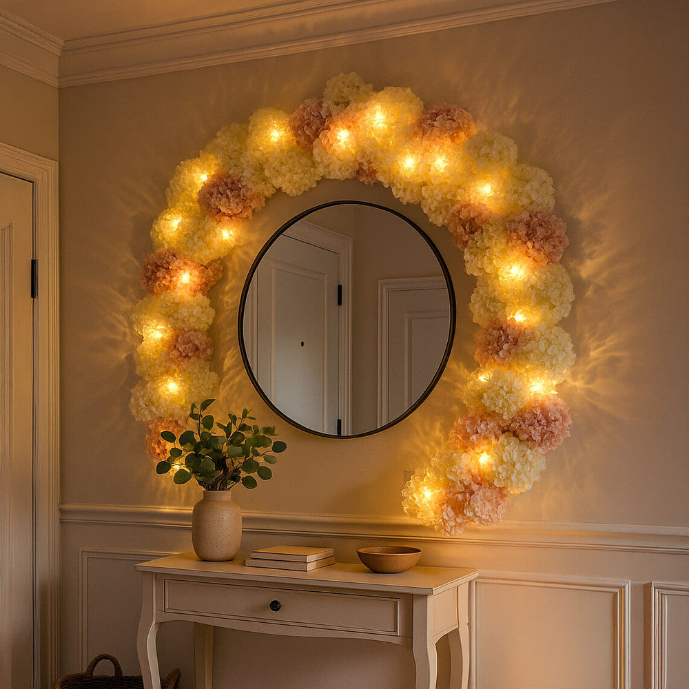 Heavenly Hydrangea Garland