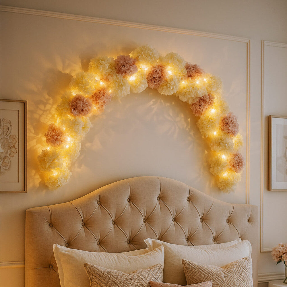 Heavenly Hydrangea Garland