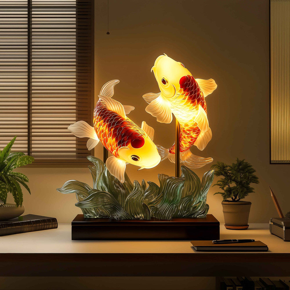 Koi Serenity Lamp