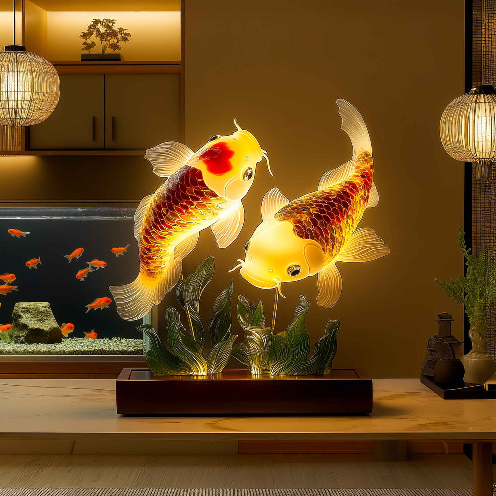 Koi Serenity Lamp