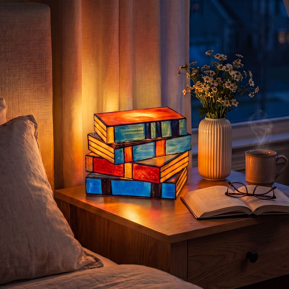 Luminous Literary Lamp