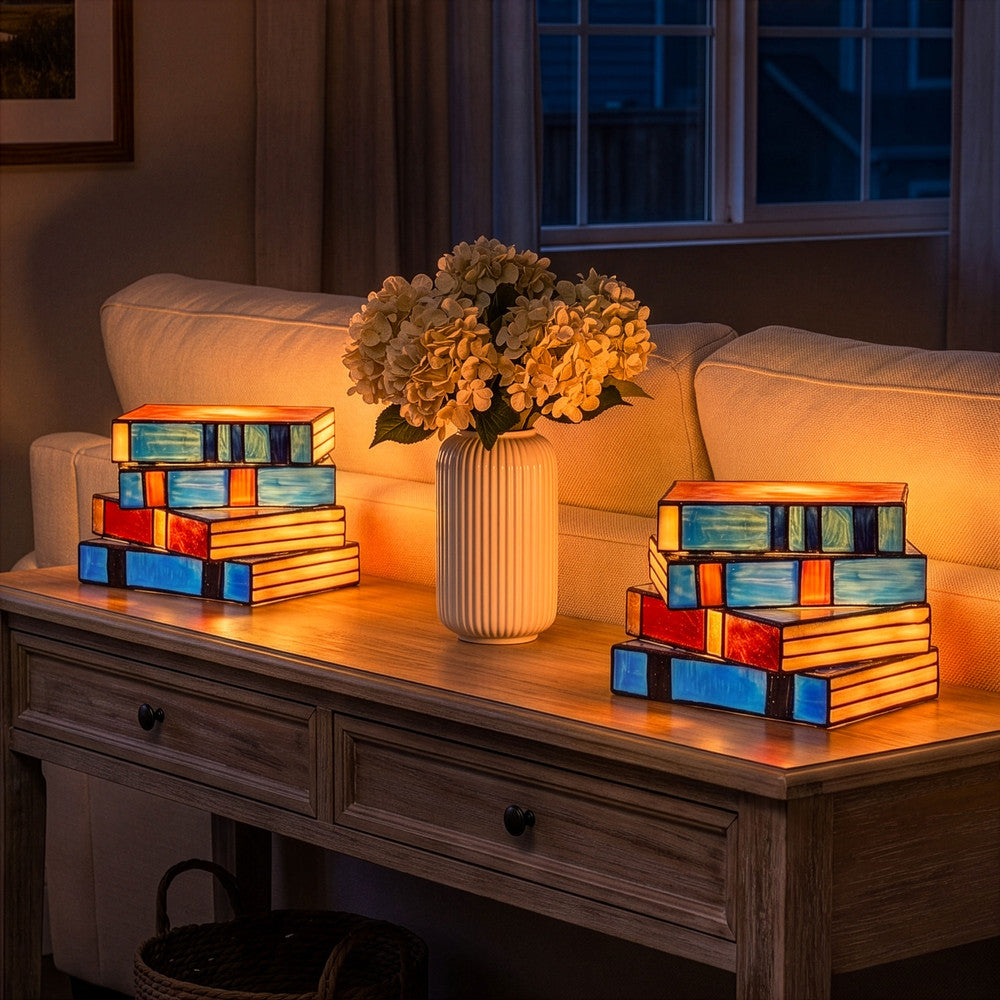 Luminous Literary Lamp
