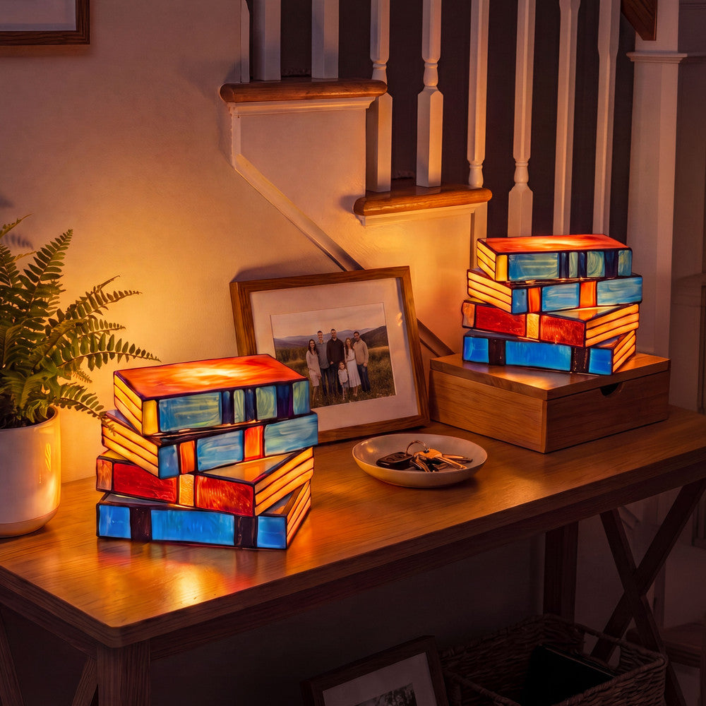 Luminous Literary Lamp