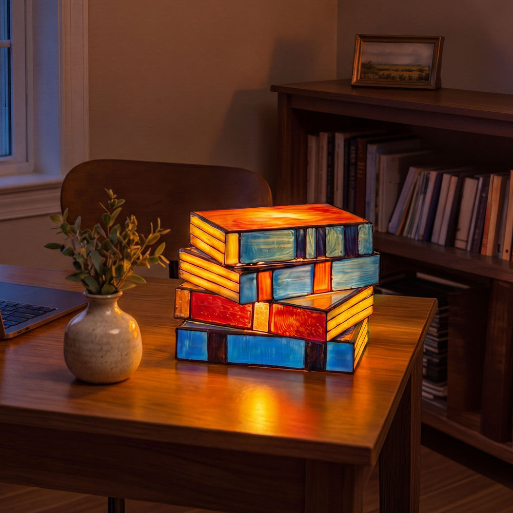 Luminous Literary Lamp