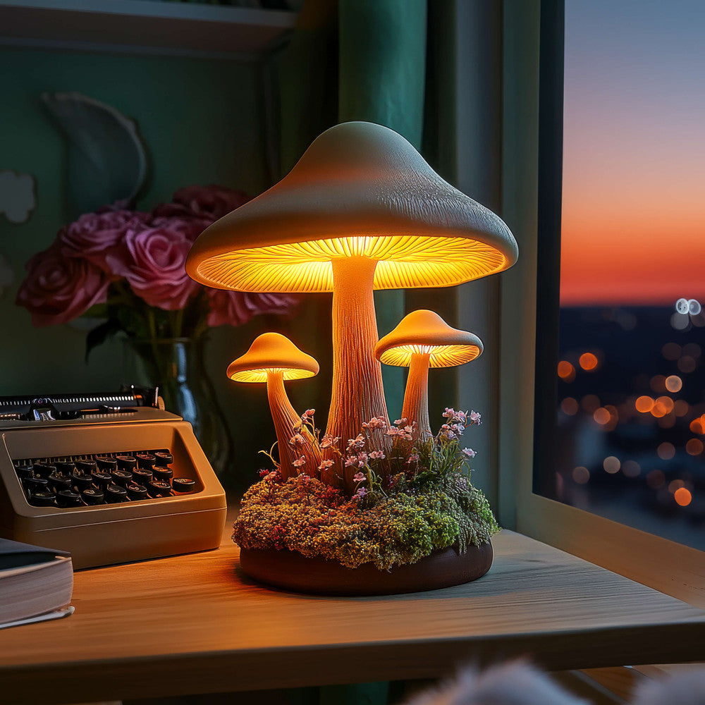 Mystical Mushroom Lamp