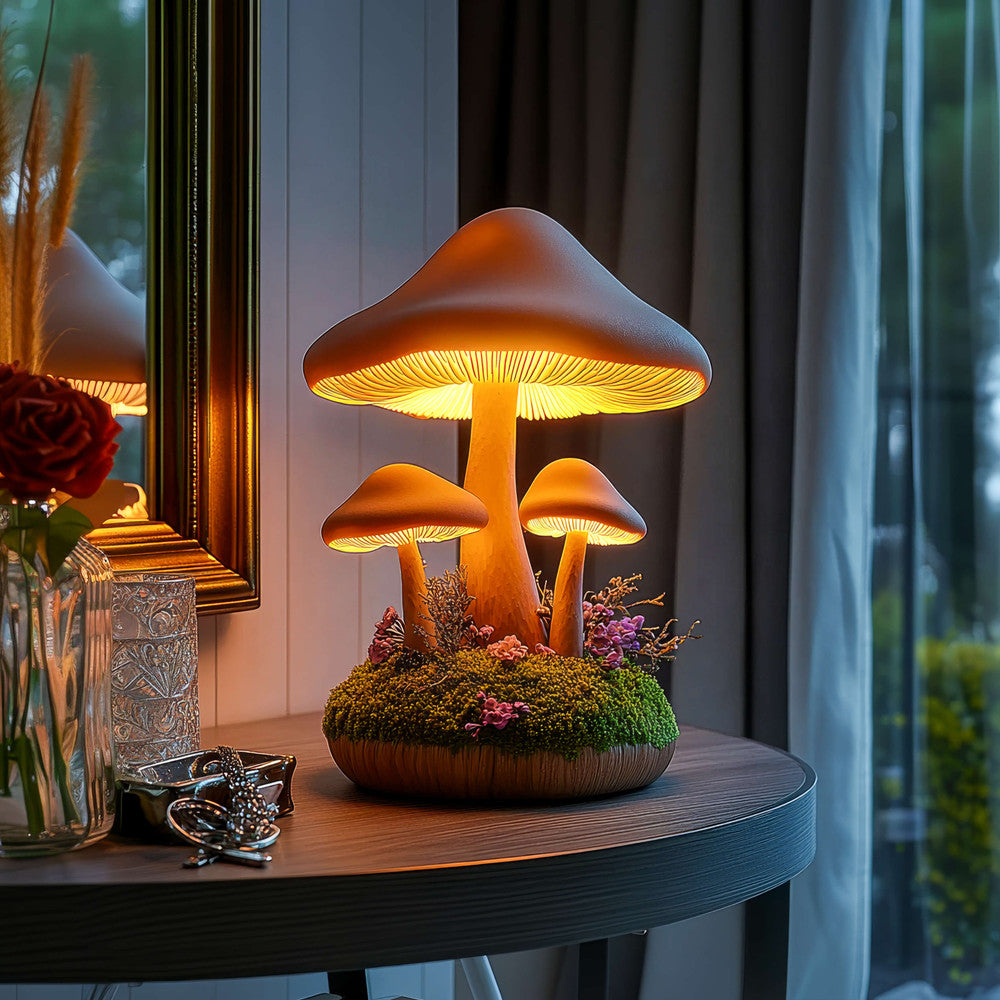 Mystical Mushroom Lamp